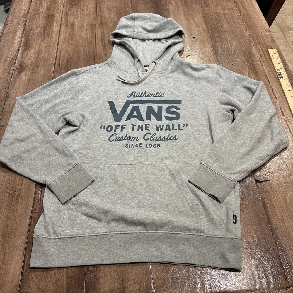 Vans Off The Wall Authentic Sweatshirt Hoodie‎ Men's small Graphic Logo